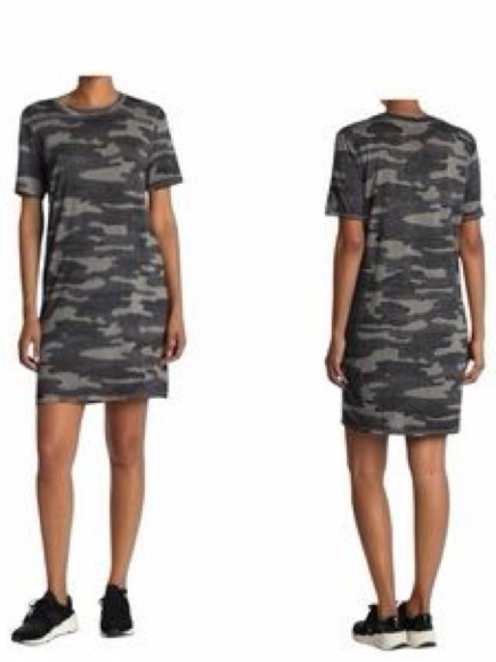 Lucky Brand Women’s Camo Short Sleeve T-Shirt Dress - NWT